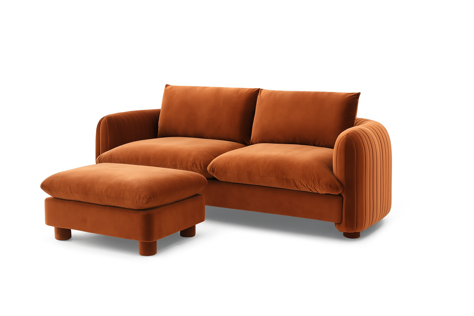 Bayshore 2 Seater Sofa + Ottoman