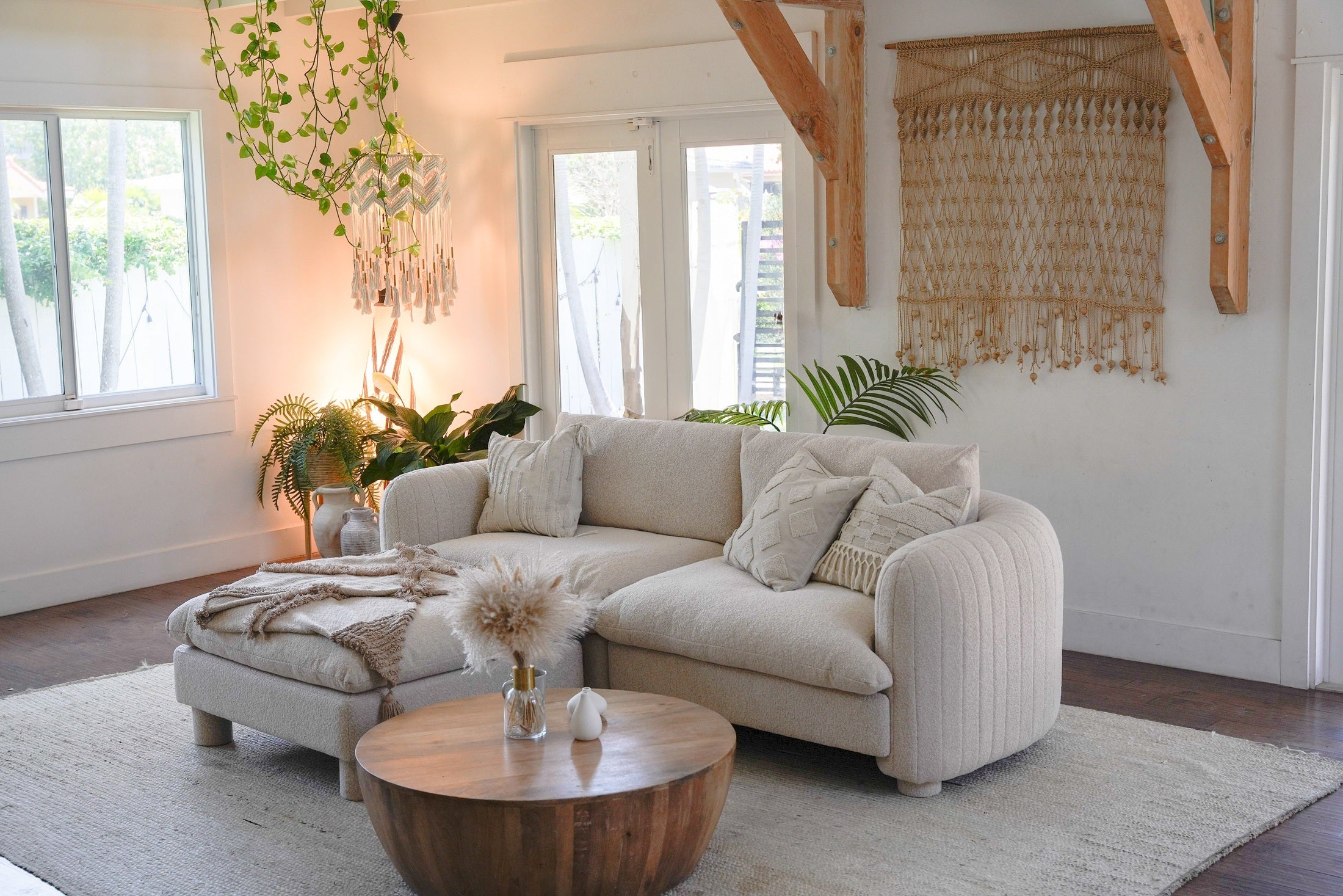 Bayshore 2 Seater Sofa + Ottoman