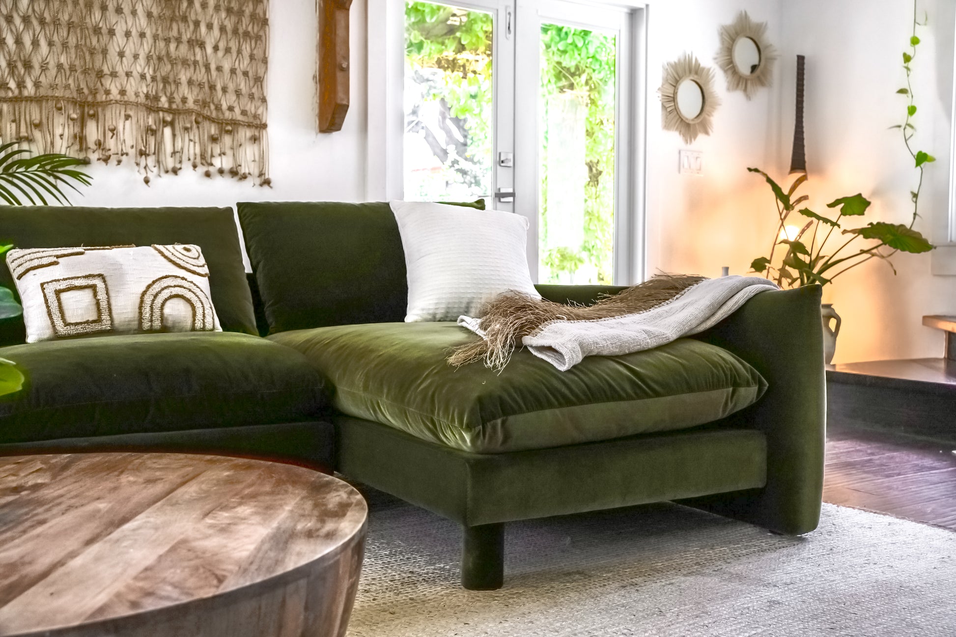 Miami modular sofa in sleek apartment interior