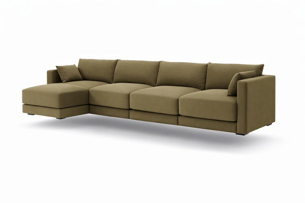 Halo 4 Seater Sofa + Ottoman