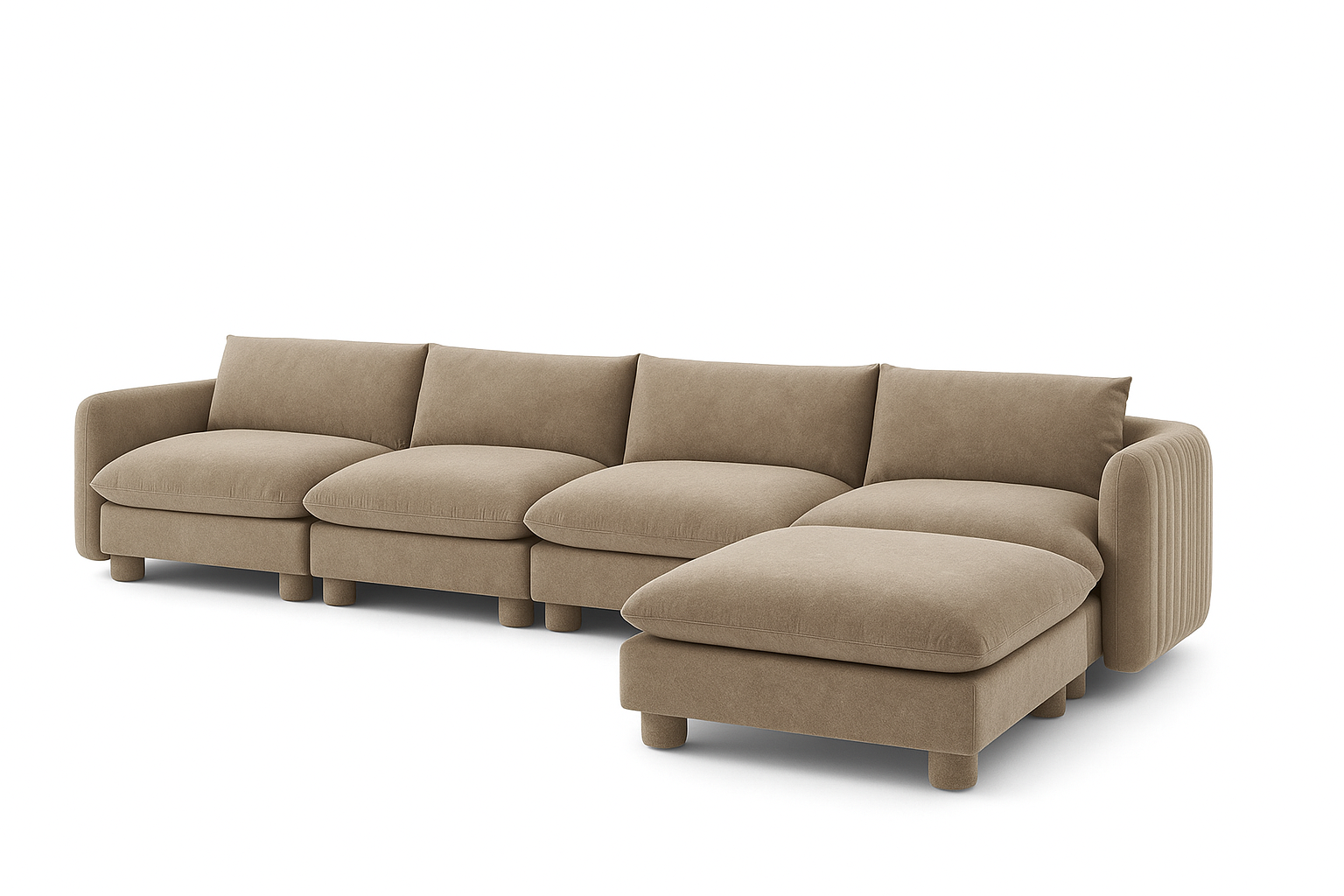 The Bayshore 4 Seater Sofa + Ottoman
