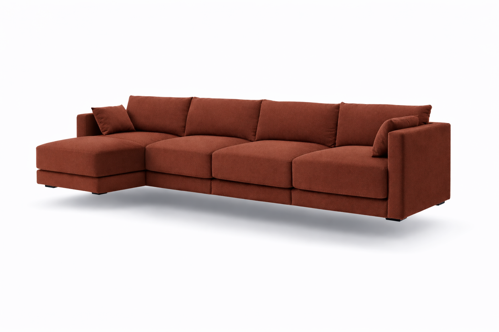 Halo 4 Seater Sofa + Ottoman