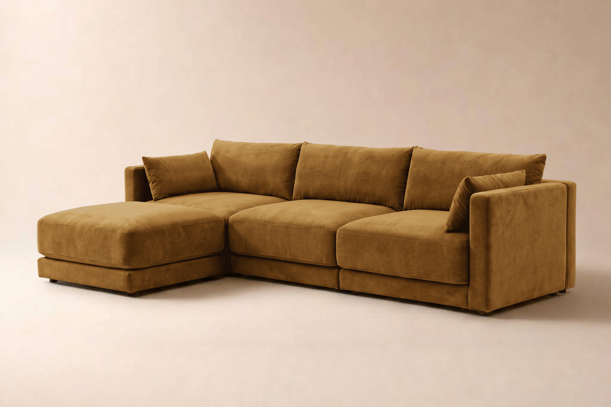 Halo 3 Seater Sofa + Ottoman