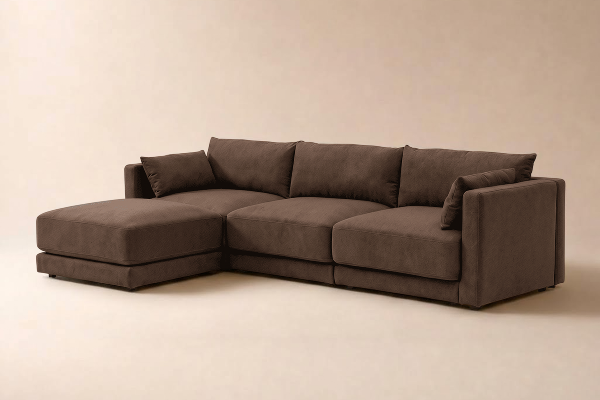 Halo 3 Seater Sofa + Ottoman