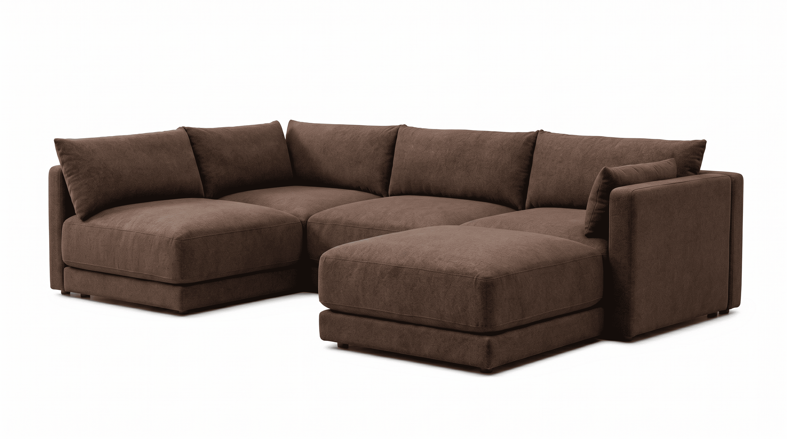 Halo 4 Seater L Shape + Ottoman