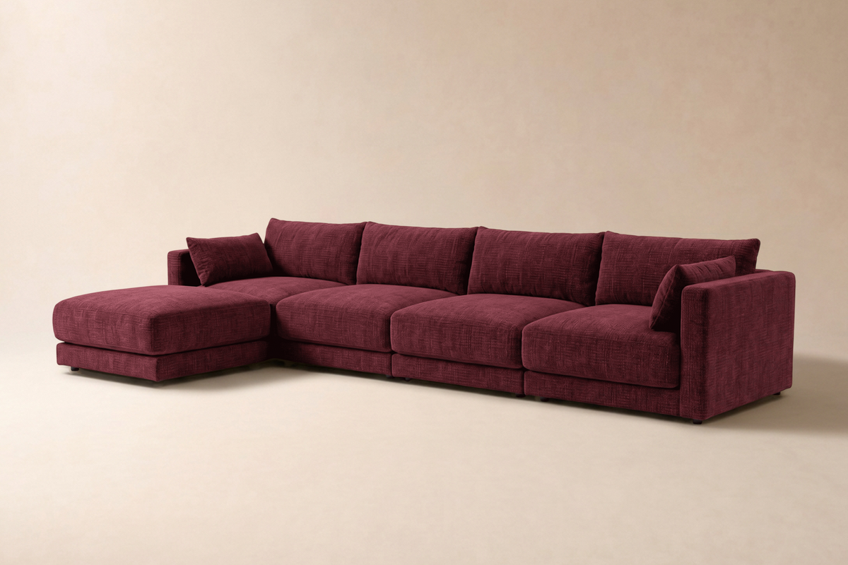 Halo 4 Seater Sofa + Ottoman
