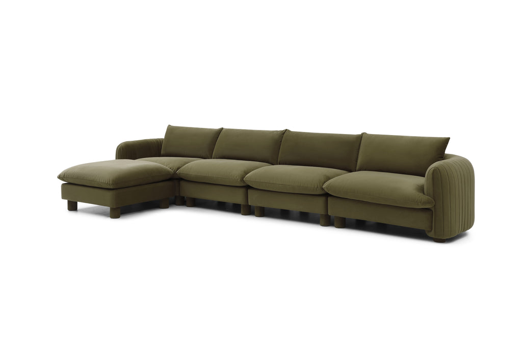 The Bayshore 4 Seater Sofa + Ottoman