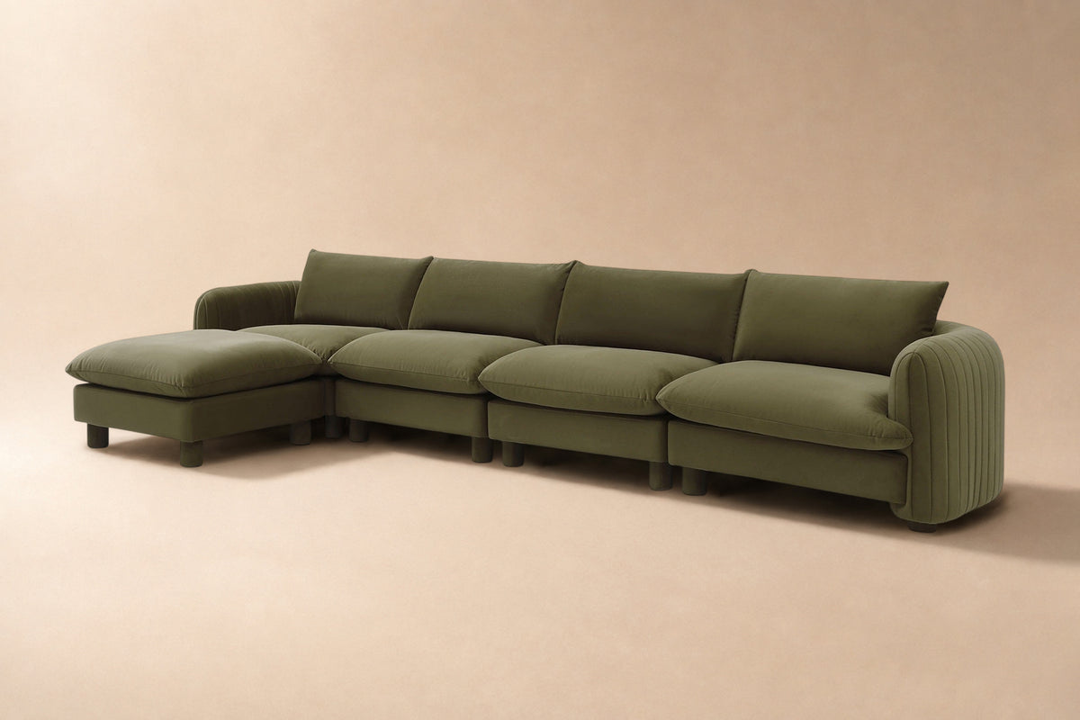 The Bayshore 4 Seater Sofa + Ottoman