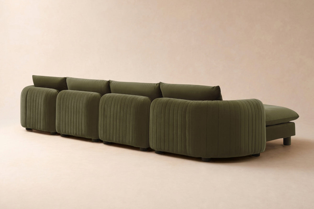 The Bayshore 4 Seater L Shape + Ottoman