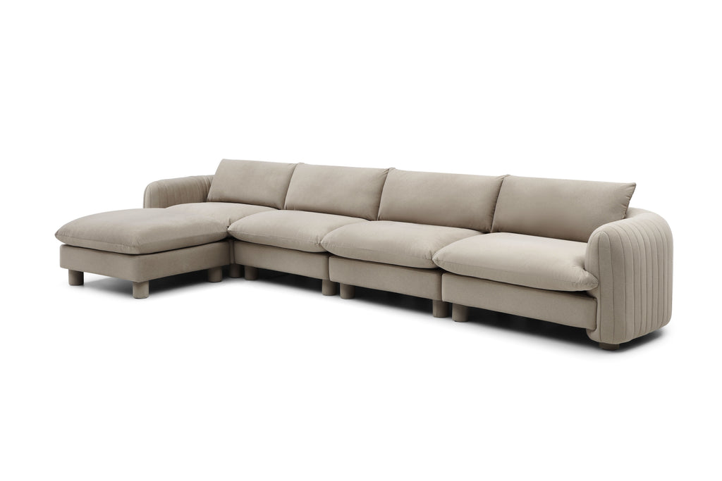 The Bayshore 4 Seater Sofa + Ottoman