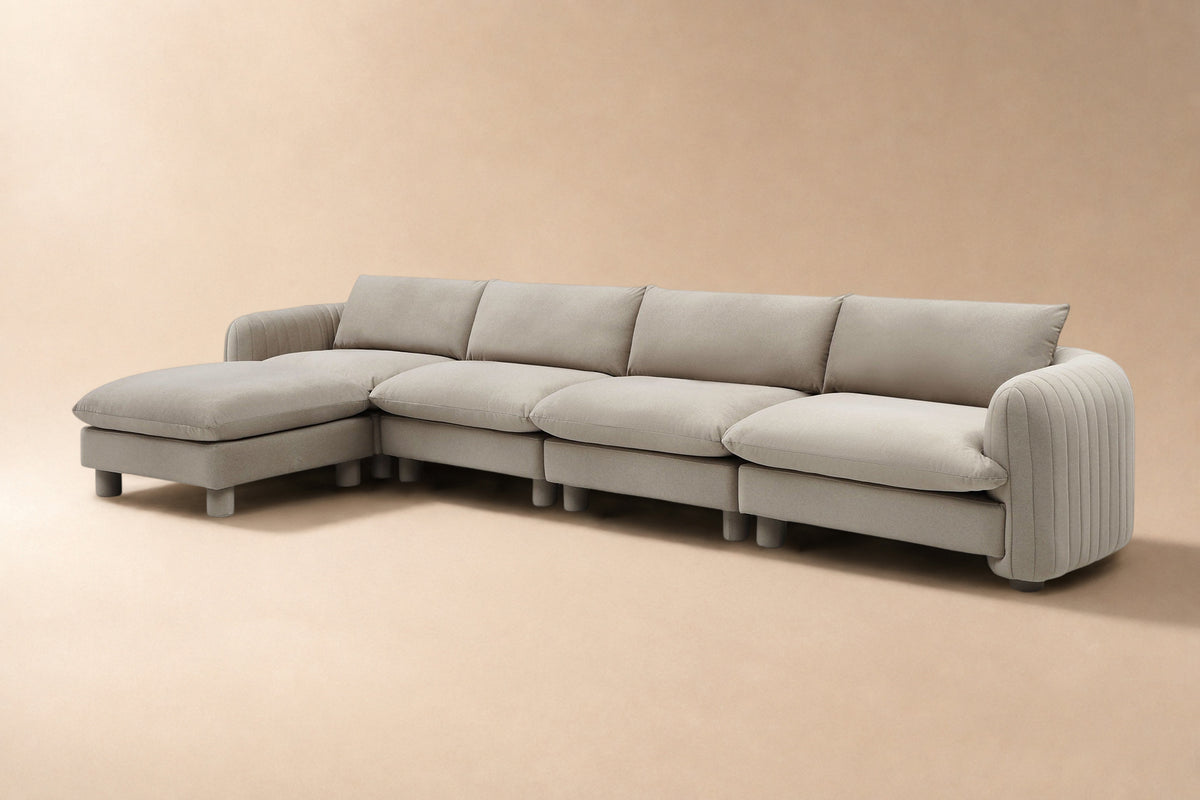 The Bayshore 4 Seater Sofa + Ottoman