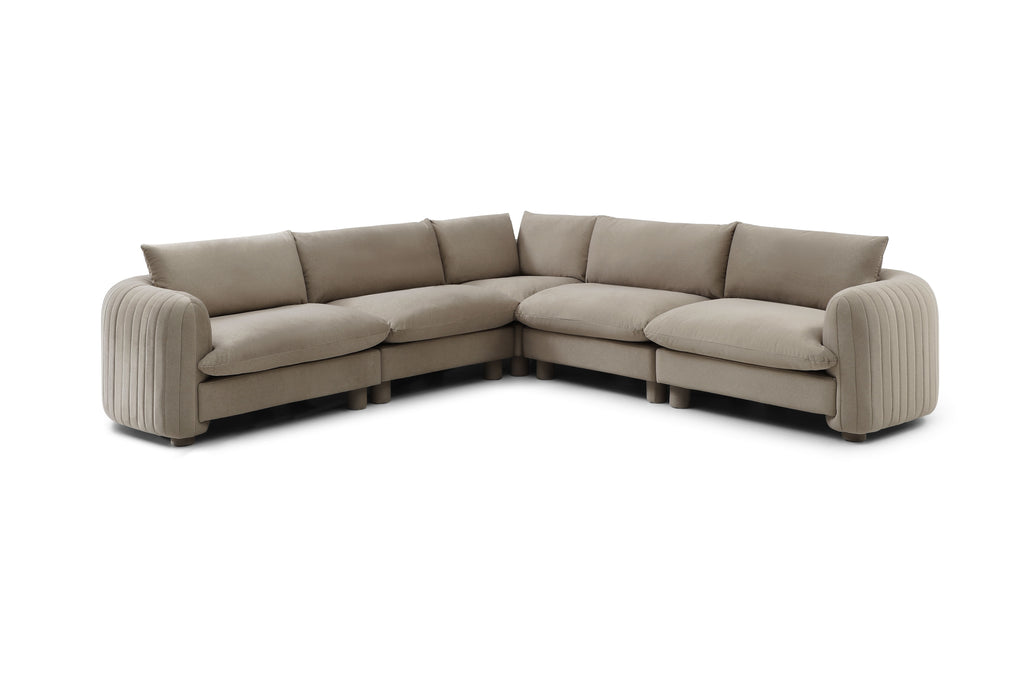 The Bayshore 5 Seater L Shape