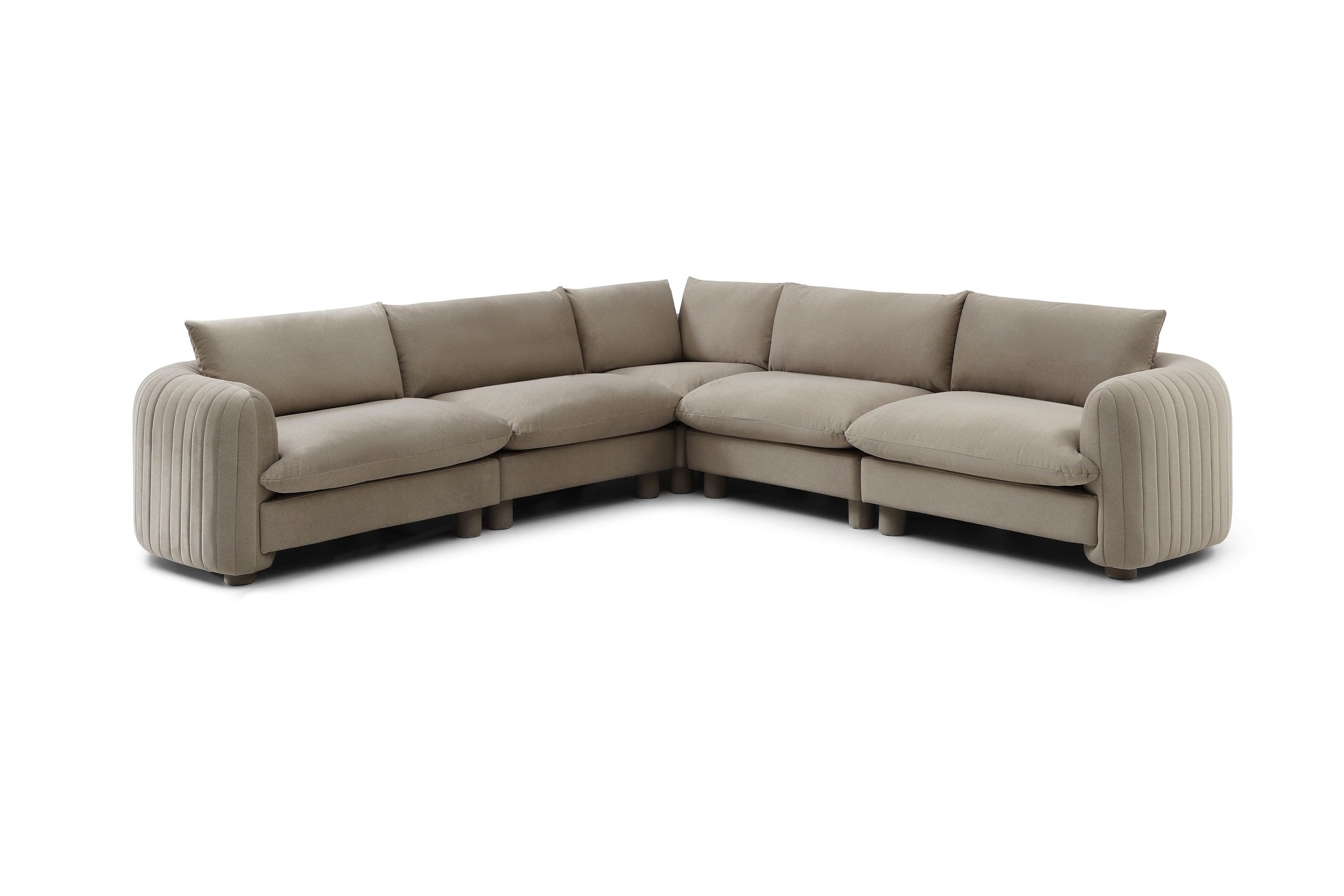 Bayshore 5 Seater L Shape