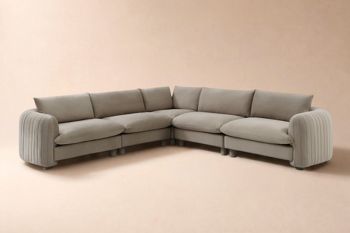 Bayshore 5 Seater L Shape