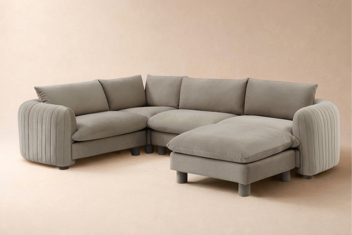 The Bayshore 4 Seater L Shape + Ottoman