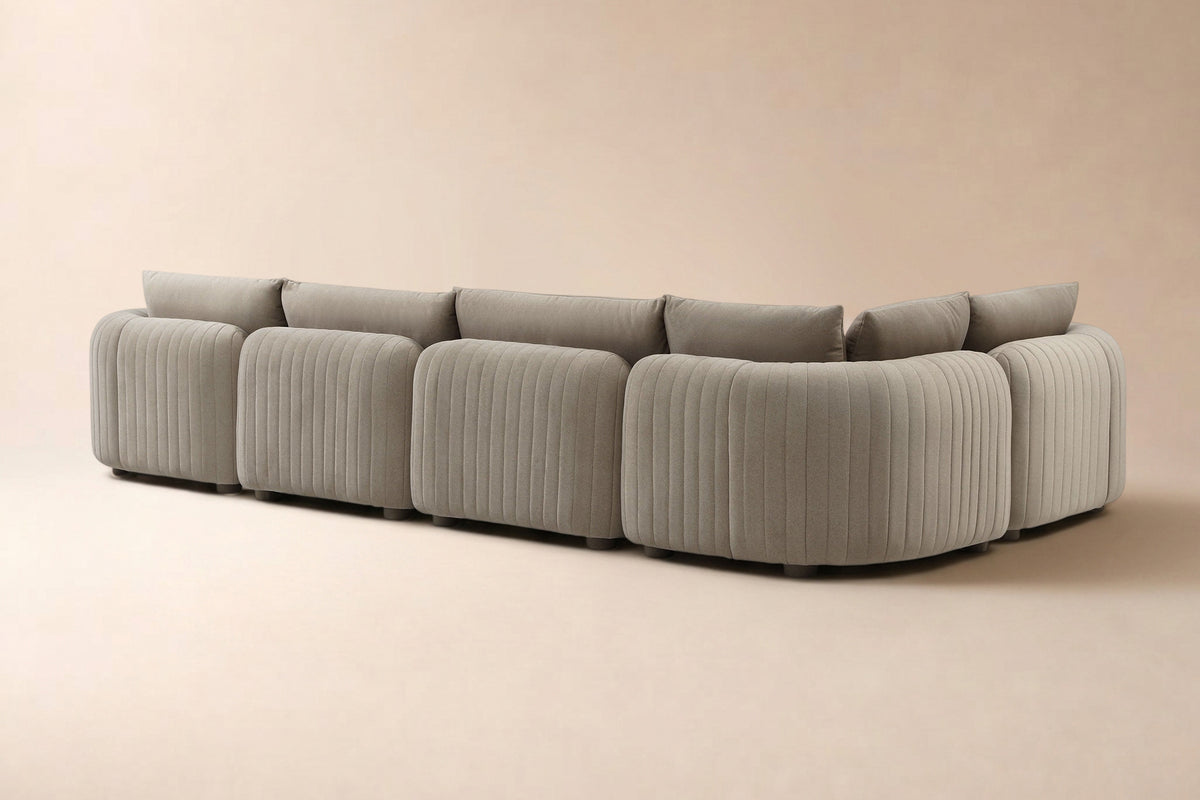 The Bayshore 4 Seater L Shape + Ottoman