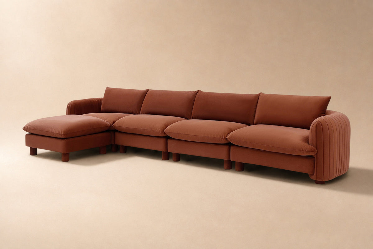 The Bayshore 4 Seater Sofa + Ottoman