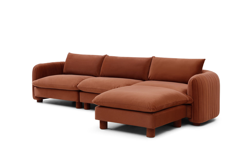 Bayshore 3 Seater Sofa + Ottoman