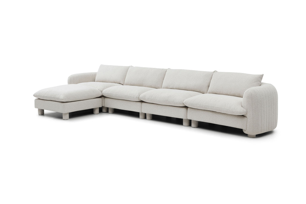 The Bayshore 4 Seater Sofa + Ottoman