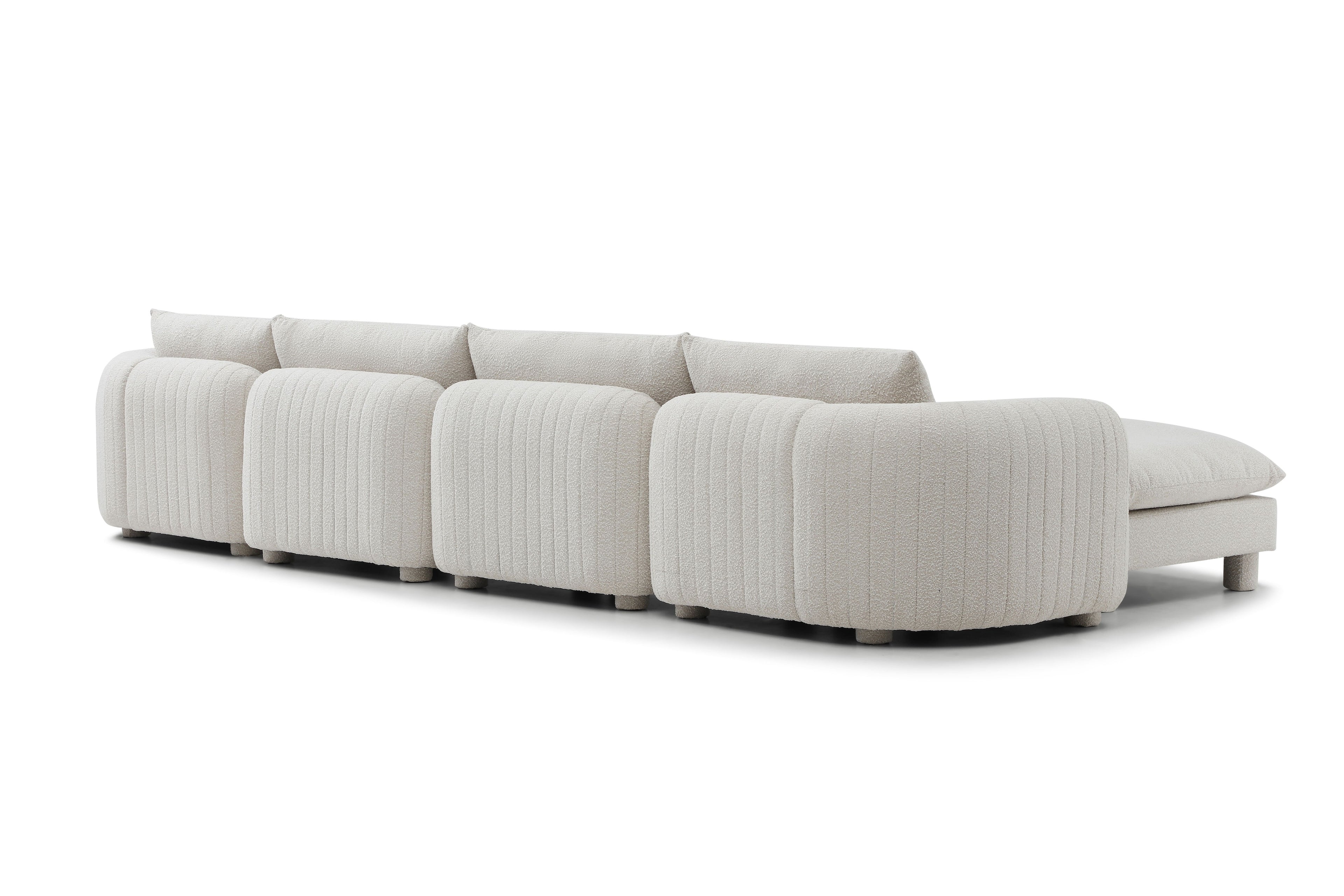 The Bayshore 4 Seater Sofa + Ottoman