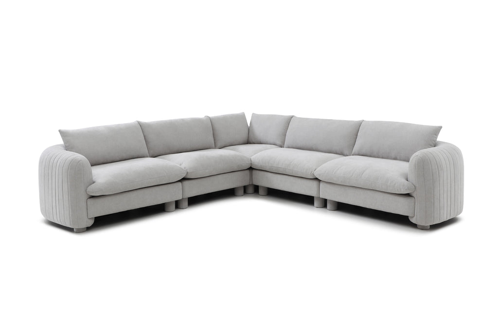 The Bayshore 5 Seater L Shape