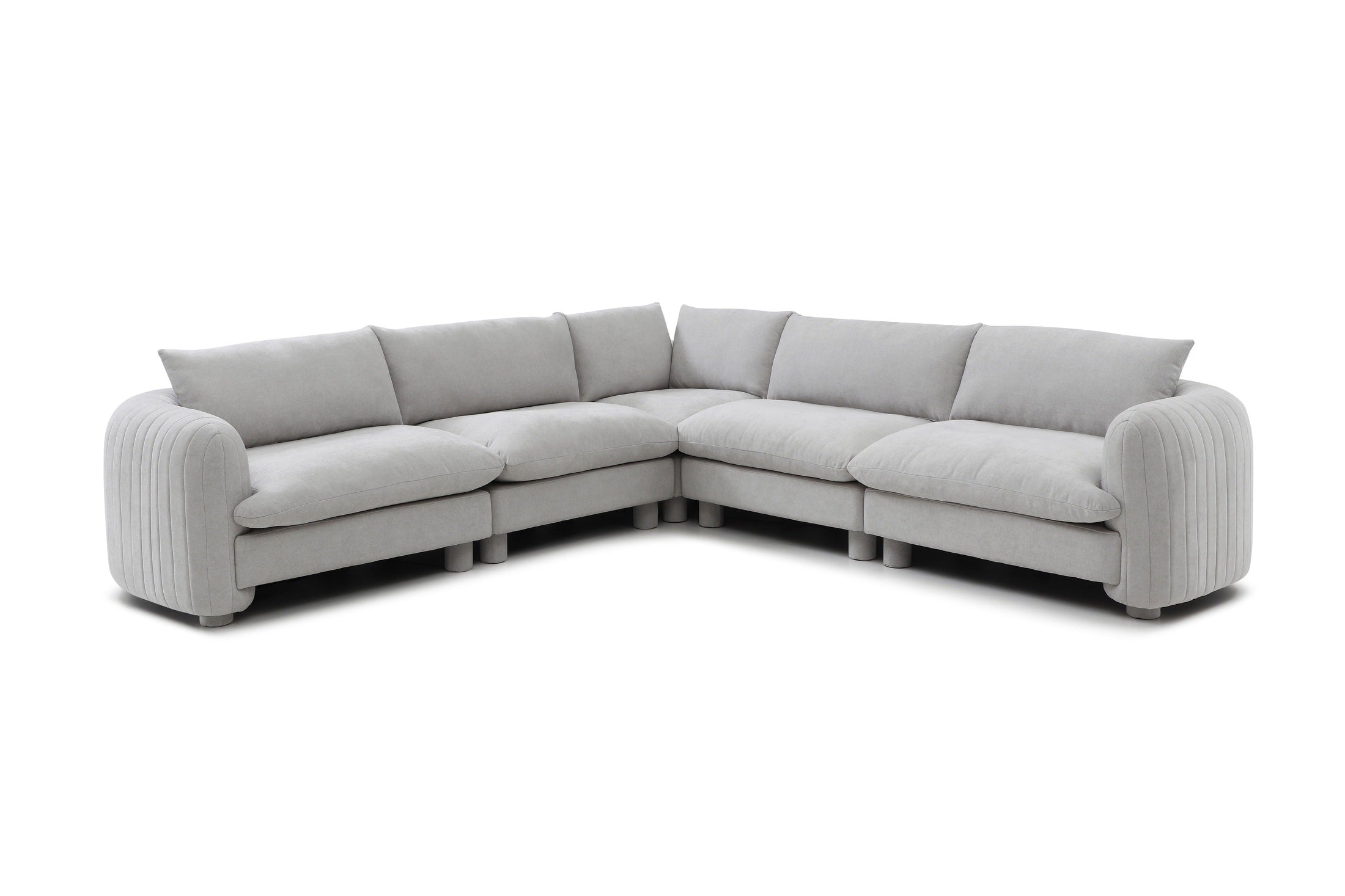 Bayshore 5 Seater L Shape