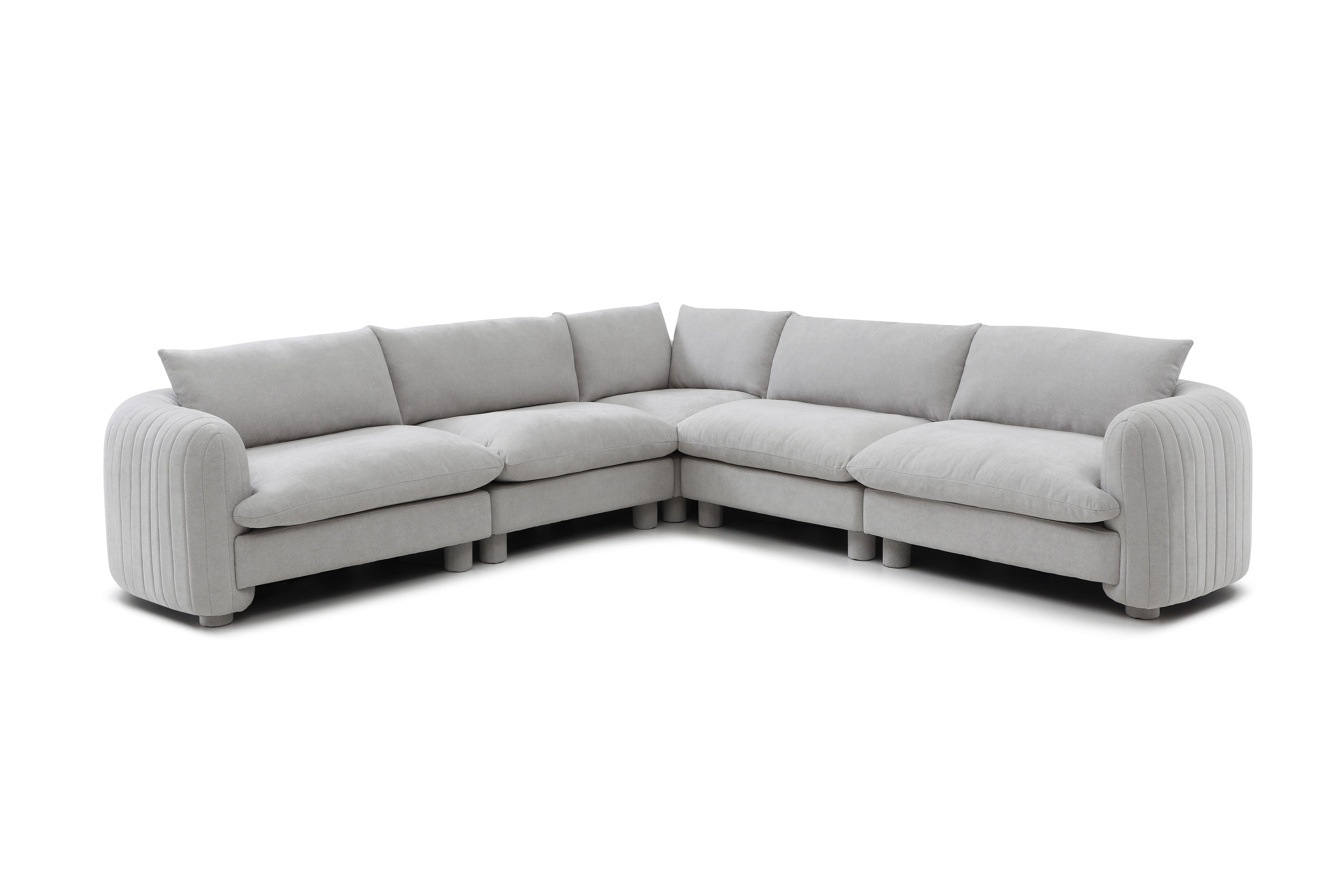 The Bayshore 5 Seater L Shape