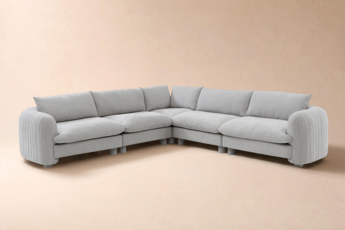 Bayshore 5 Seater L Shape