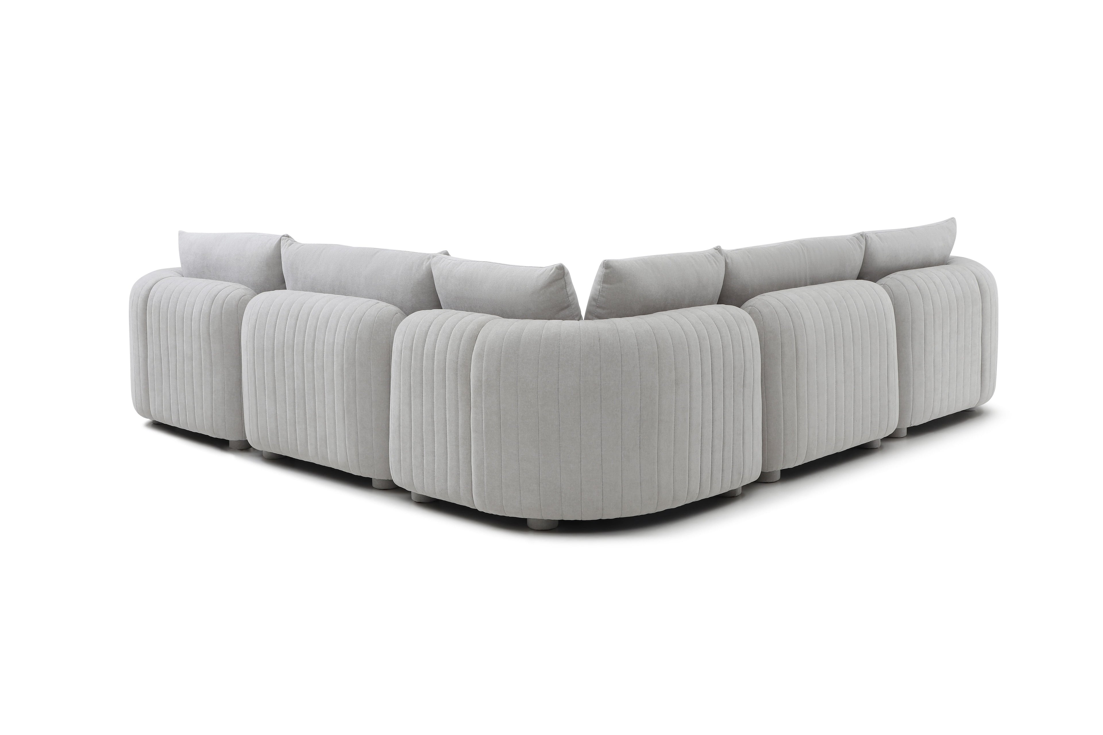 The Bayshore 5 Seater L Shape