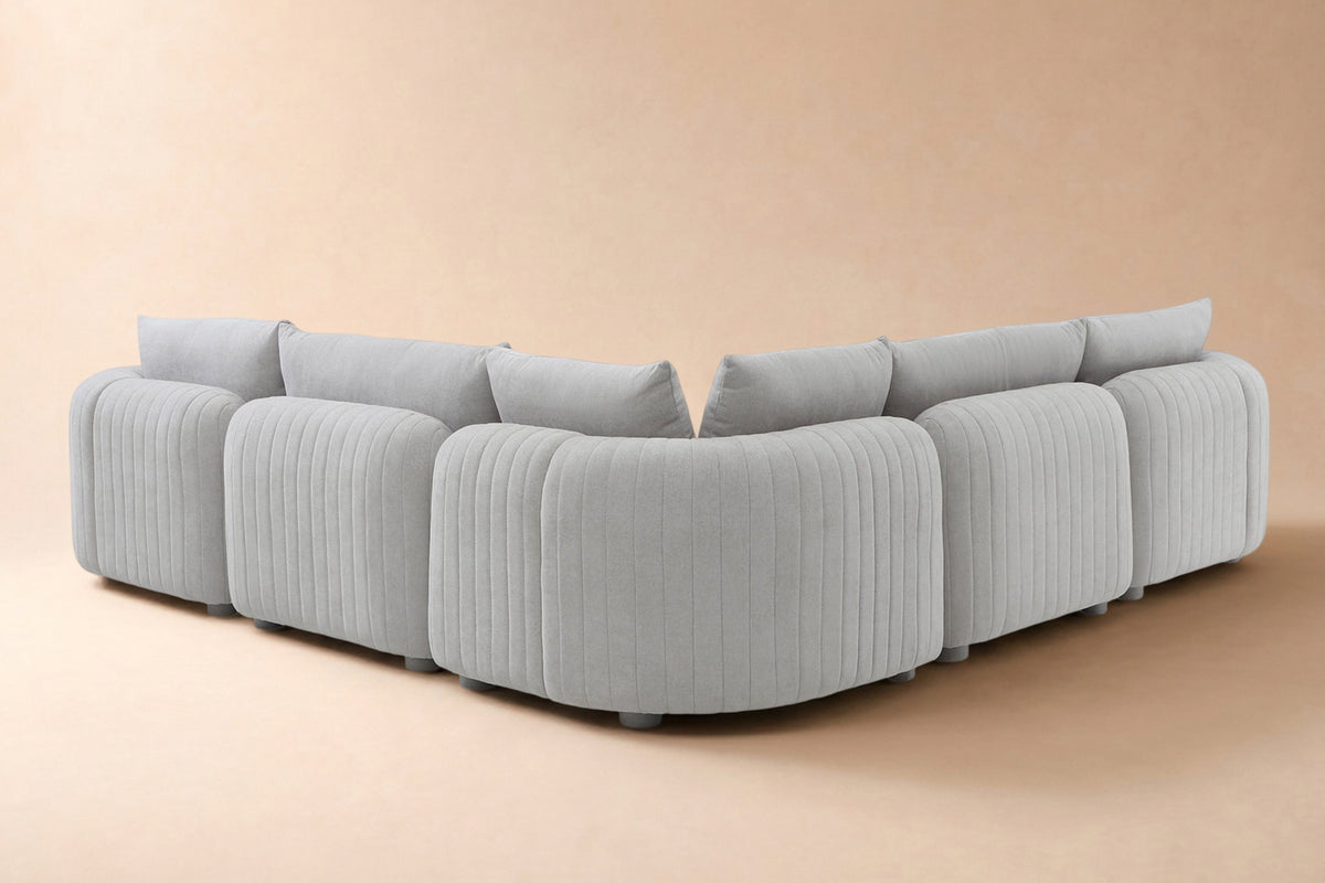Bayshore 5 Seater L Shape