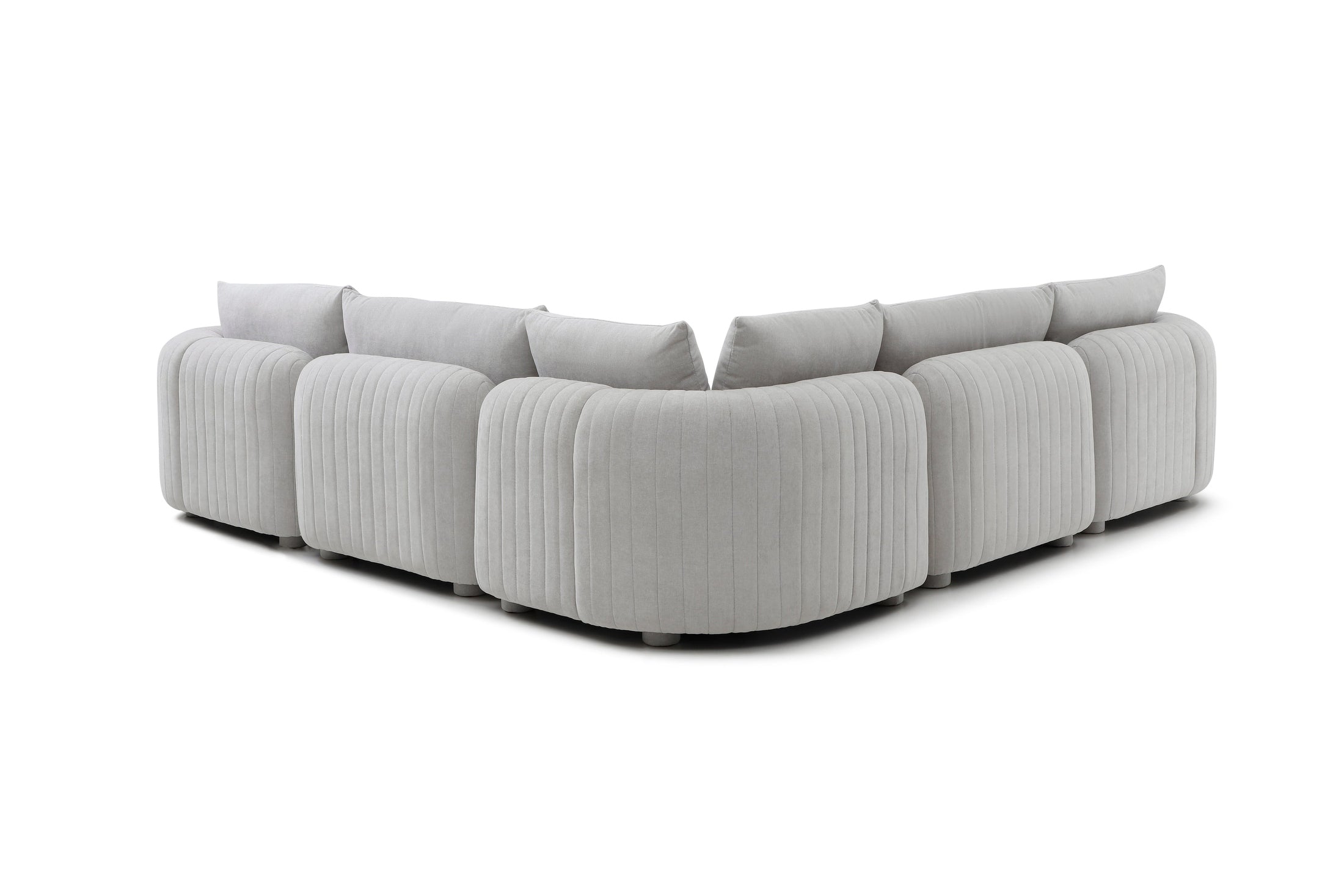 Bayshore 5 Seater L Shape + Ottoman