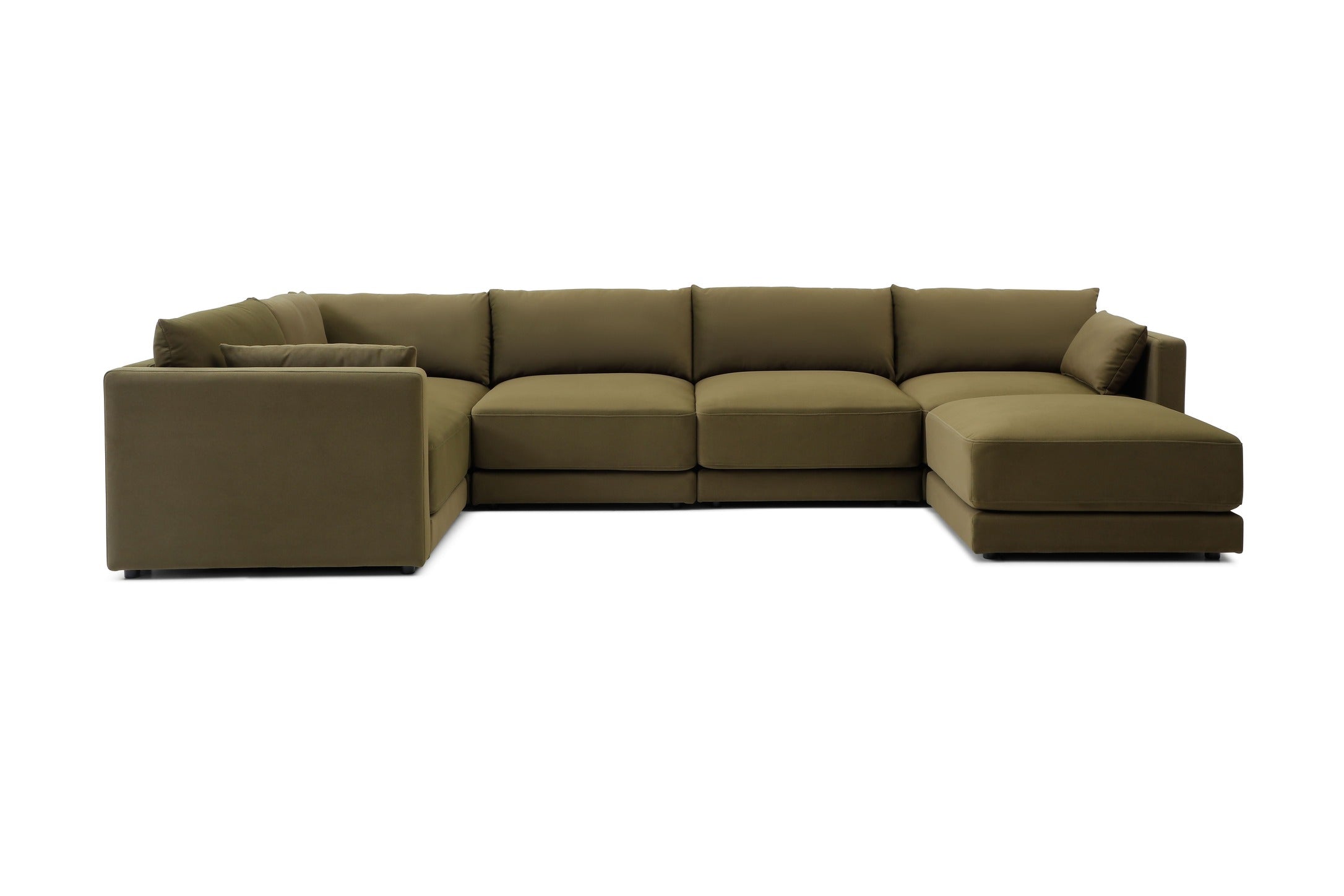 Halo 5 Seater L Shape + Ottoman