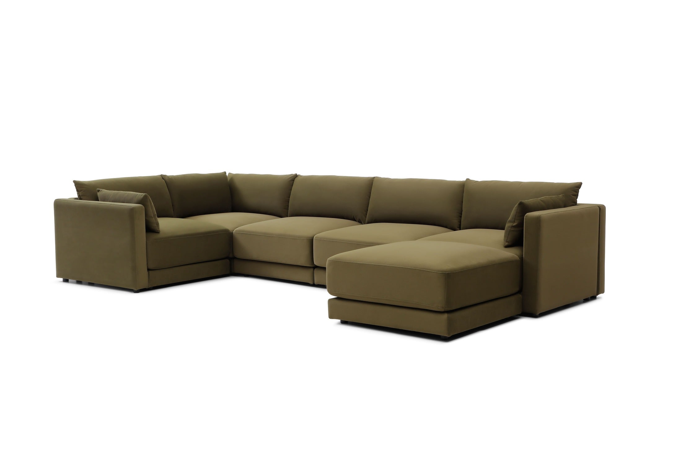 Halo 5 Seater L Shape + Ottoman