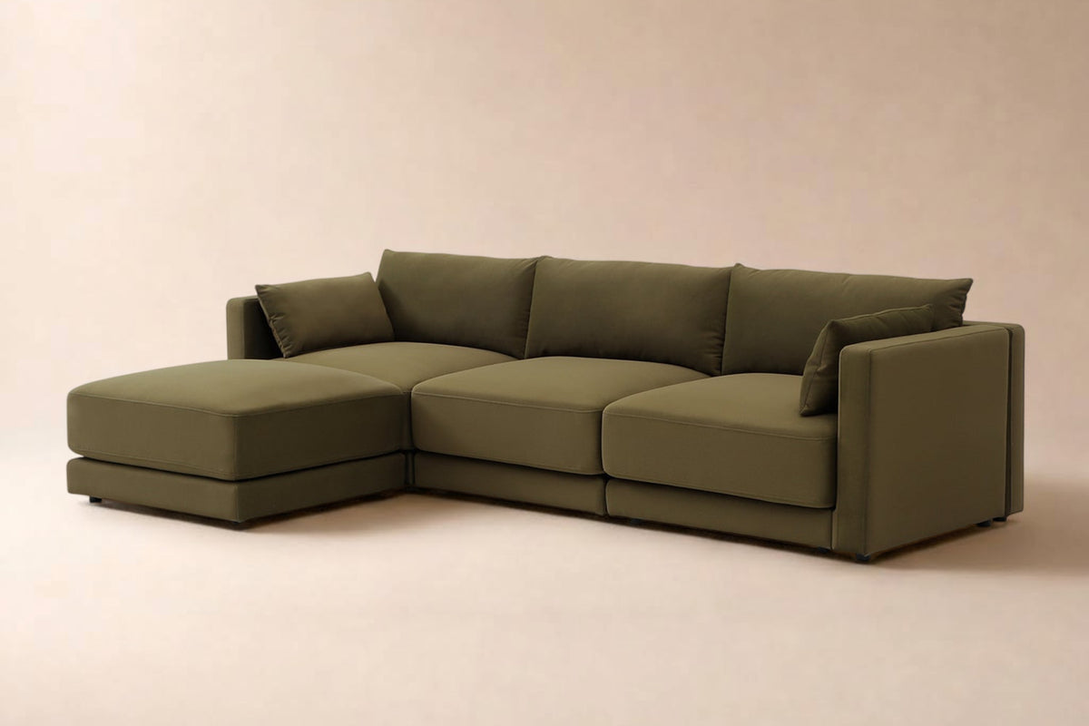 Halo 3 Seater Sofa + Ottoman