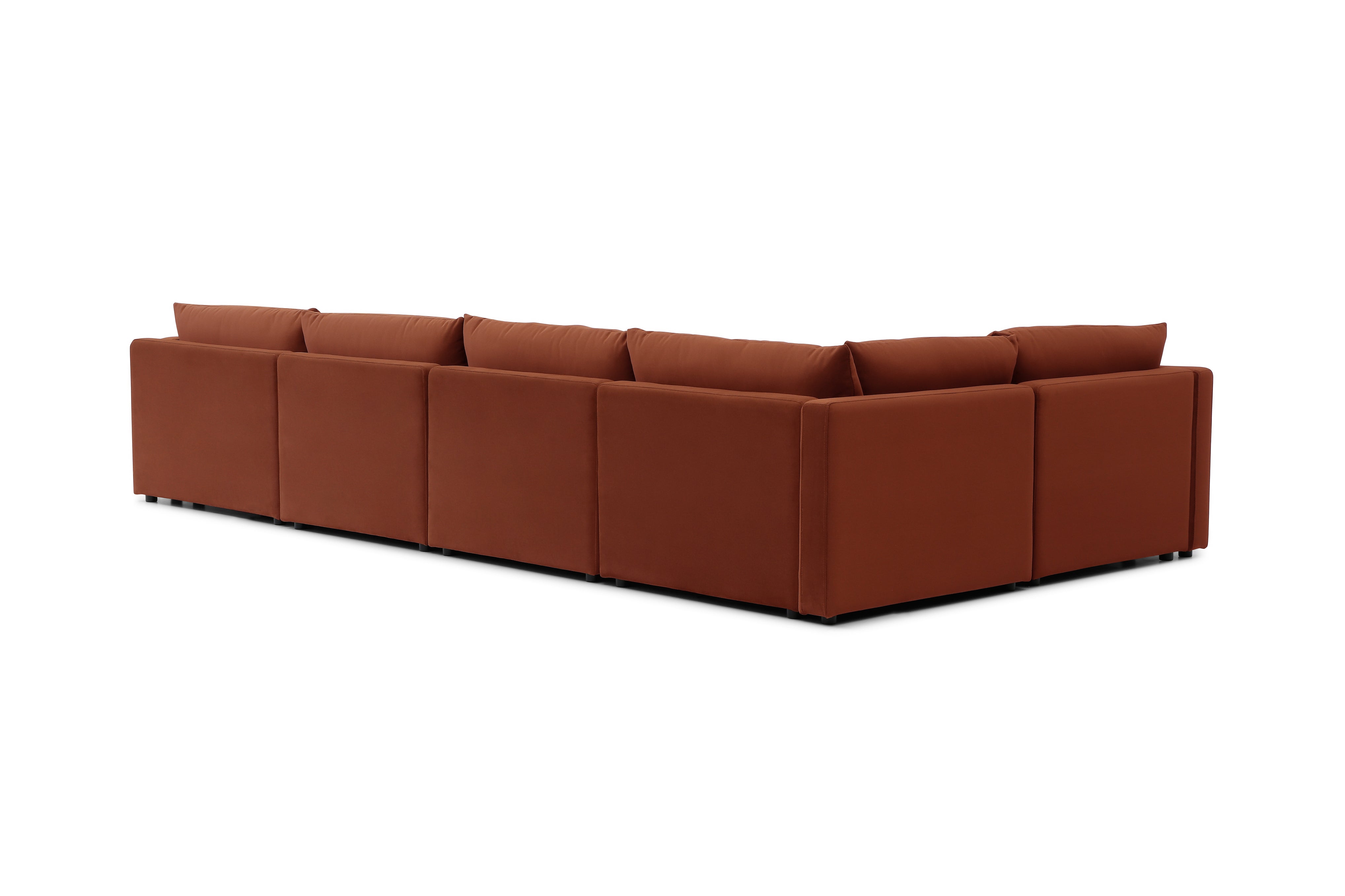 Halo 5 Seater L Shape + Ottoman