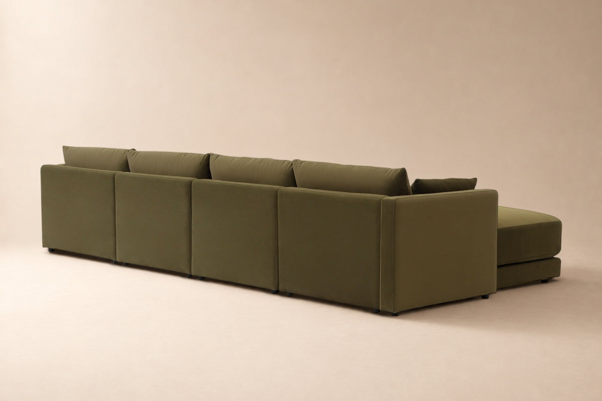 Halo 4 Seater Sofa + Ottoman
