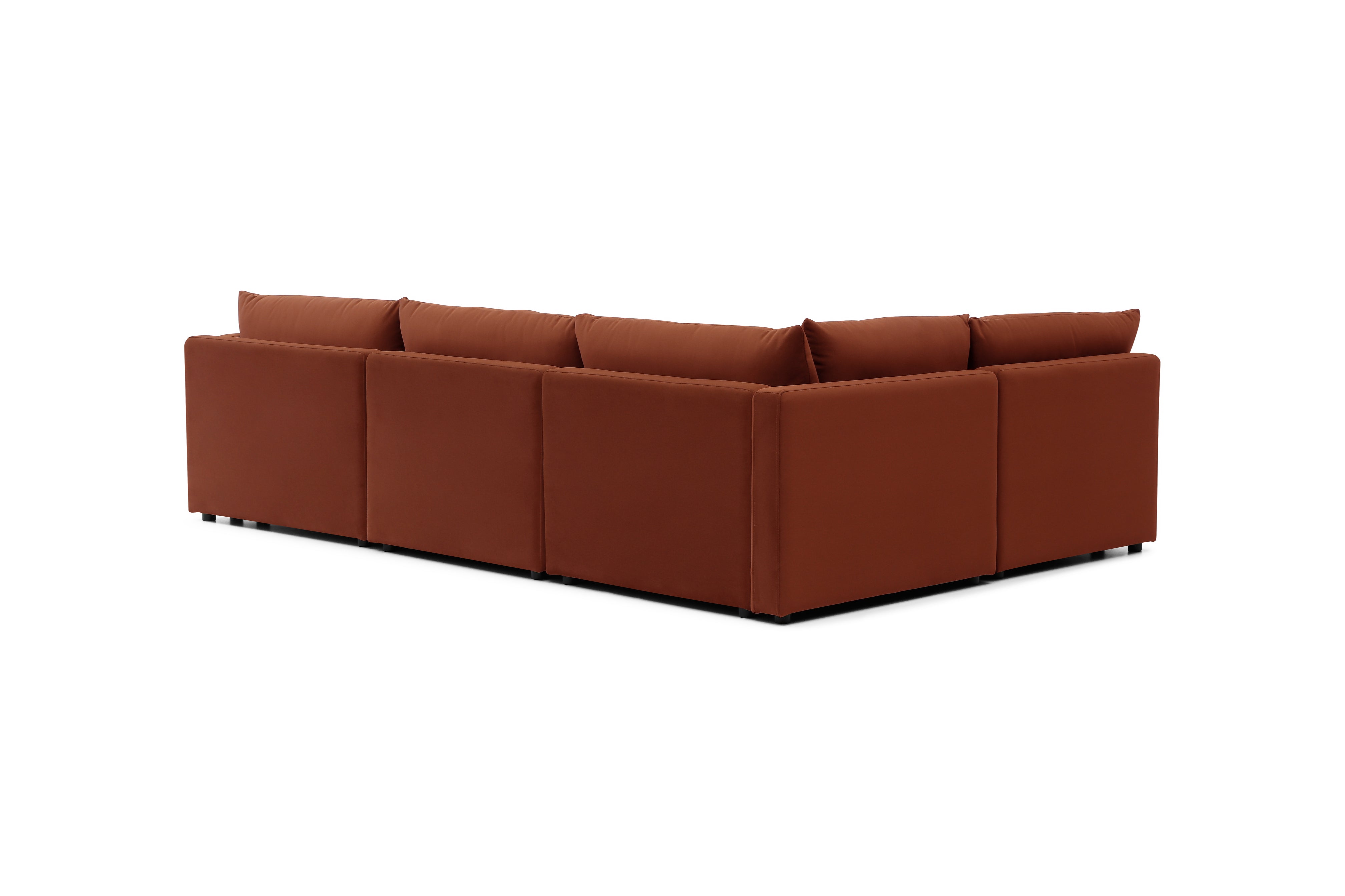 Halo 4 Seater L Shape + Ottoman
