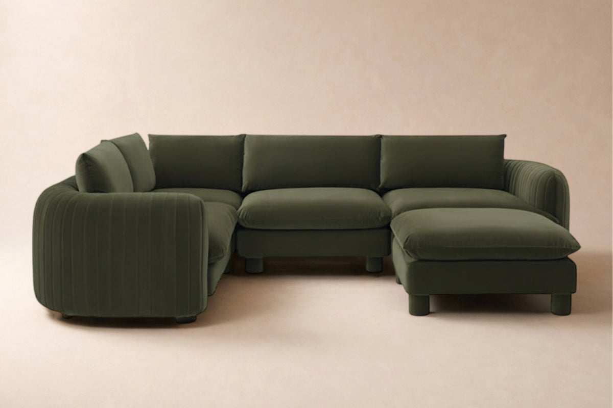 The Bayshore 4 Seater L Shape + Ottoman