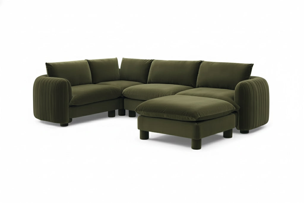 The Bayshore 4 Seater L Shape + Ottoman