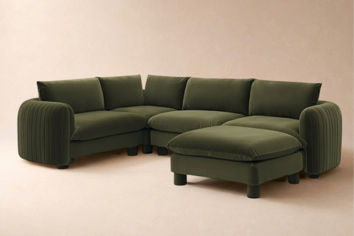 The Bayshore 4 Seater L Shape + Ottoman