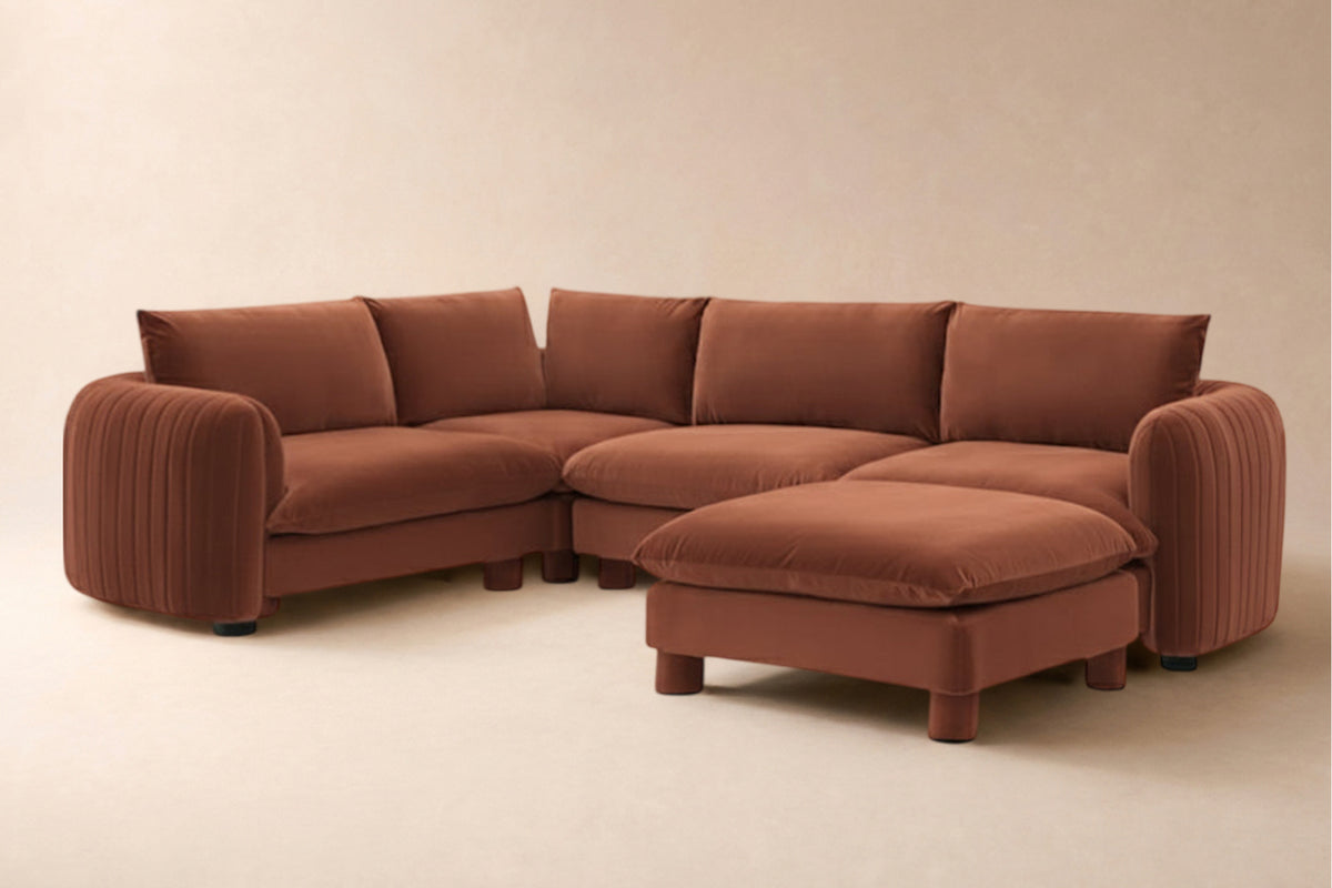 The Bayshore 4 Seater L Shape + Ottoman