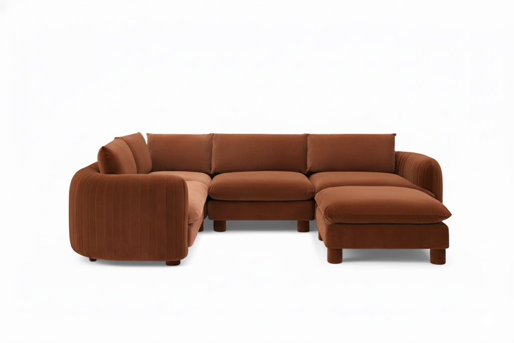 The Bayshore 4 Seater L Shape + Ottoman