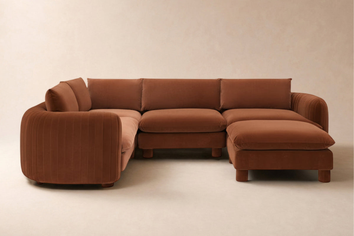 The Bayshore 4 Seater L Shape + Ottoman