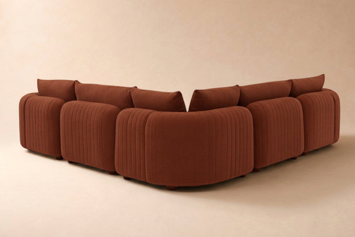 Bayshore 5 Seater L Shape + Ottoman