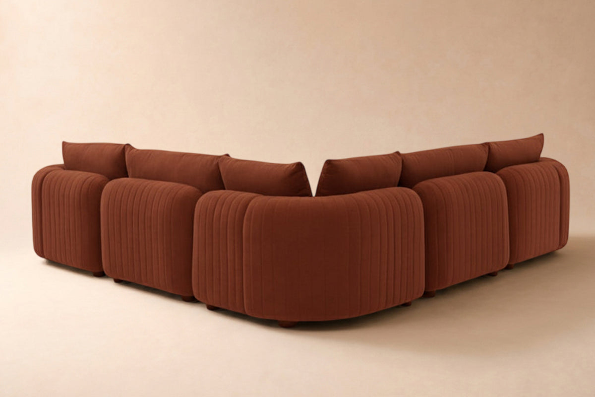 Bayshore 5 Seater L Shape