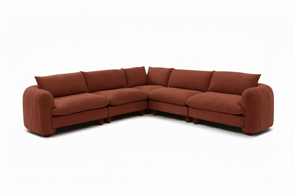 The Bayshore 5 Seater L Shape