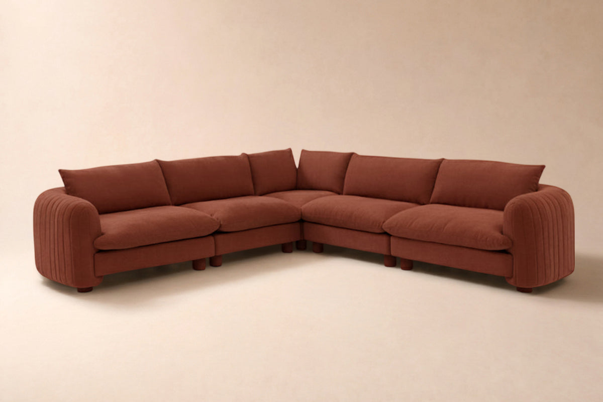 Bayshore 5 Seater L Shape