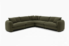 Bayshore 5 Seater L Shape