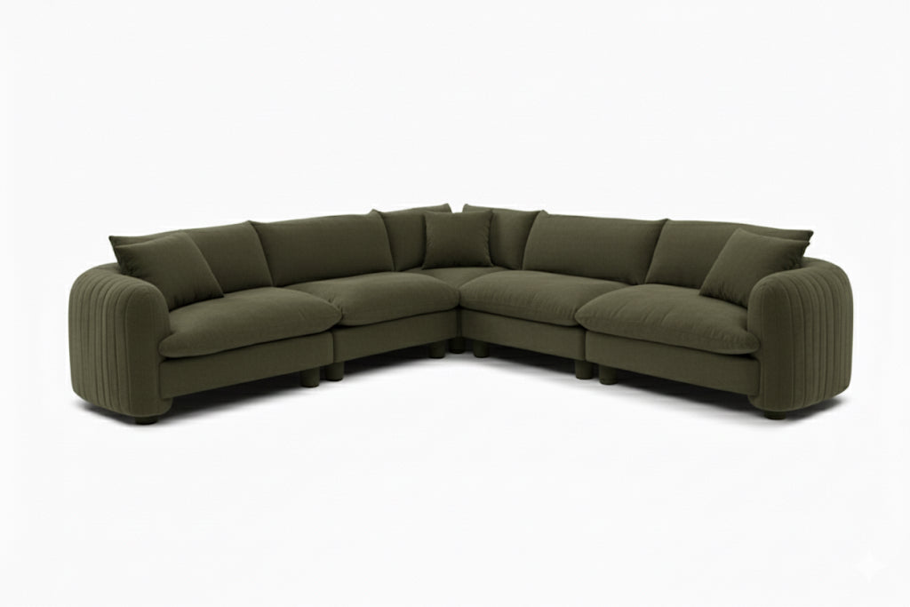 The Bayshore 5 Seater L Shape