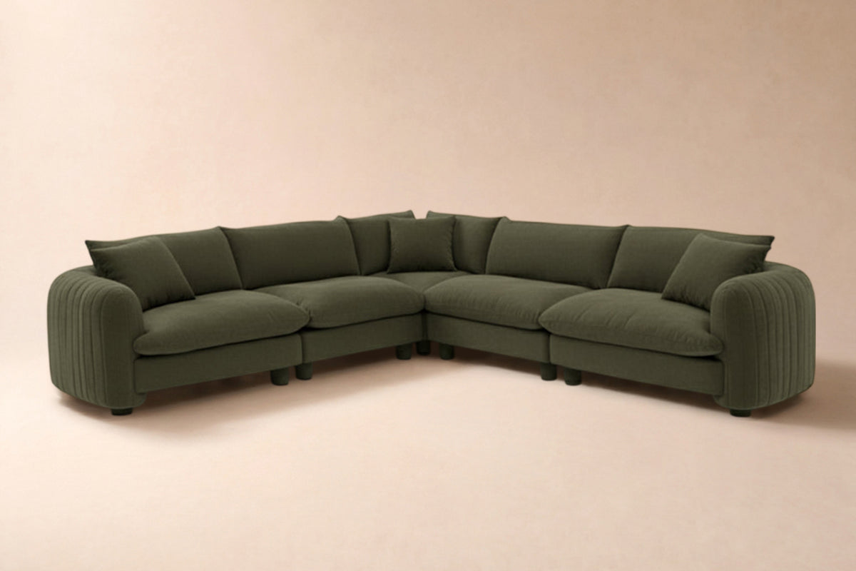 Bayshore 5 Seater L Shape